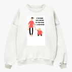 Свитшот оверсайз