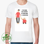 Мужская футболка органик