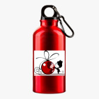 Металлическая бутылка 400 мл UV-DTF