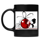 Кружка цветная UV-DTF