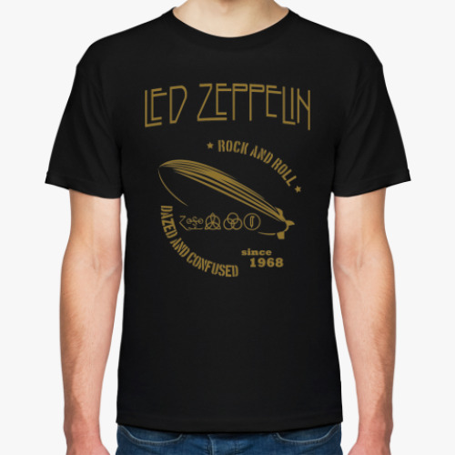 Футболка с принтом Led Zeppelin