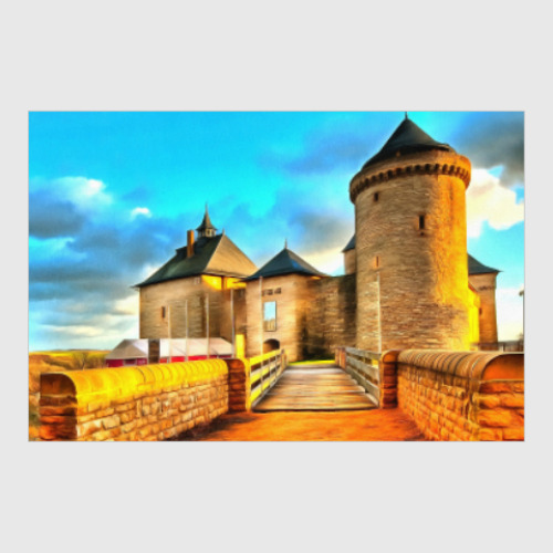 Постер с принтом Замок