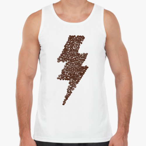 Майка с принтом Энергия кофе