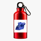 Металлическая бутылка 400 мл UV-DTF