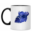 Кружка двухцветная