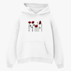 Толстовка худи оверсайз