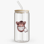 Банка с бамбуковой крышкой