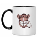 Кружка двухцветная