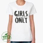 Женская футболка органик