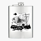 Фляжка стальная