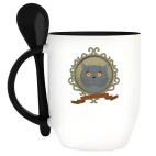 Кружка с ложкой