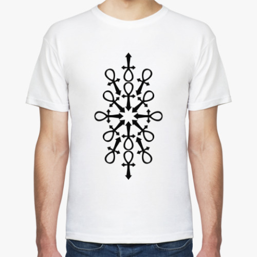 Футболка с принтом готика