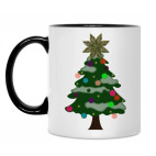 Кружка двухцветная