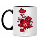 Кружка двухцветная