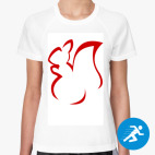 Женская спортивная футболка