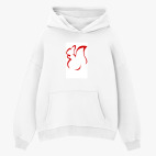 Толстовка худи оверсайз