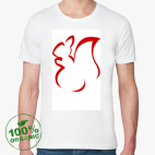 Мужская футболка органик