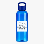 Прозрачная спортивная бутылка