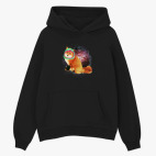 Толстовка худи оверсайз