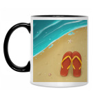 Кружка двухцветная