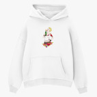 Толстовка худи оверсайз