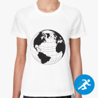 Женская спортивная футболка