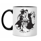 Кружка двухцветная