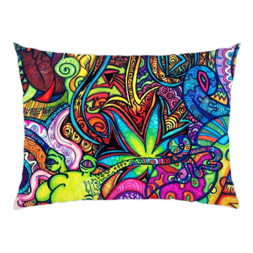 Подушка с принтом "Волшебный лес"