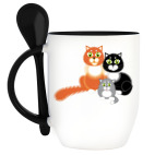 Кружка с ложкой