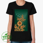 Женская футболка органик