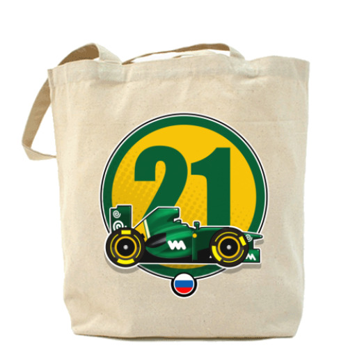 Сумка шоппер с принтом  CT01_21