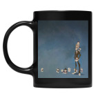 Кружка цветная UV-DTF