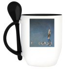 Кружка с ложкой