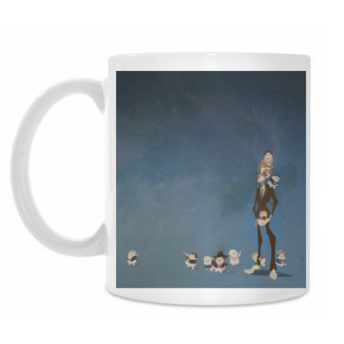 Кружка с принтом Доктор Кто