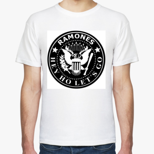 Футболка с принтом Ramones