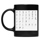 Кружка цветная UV-DTF