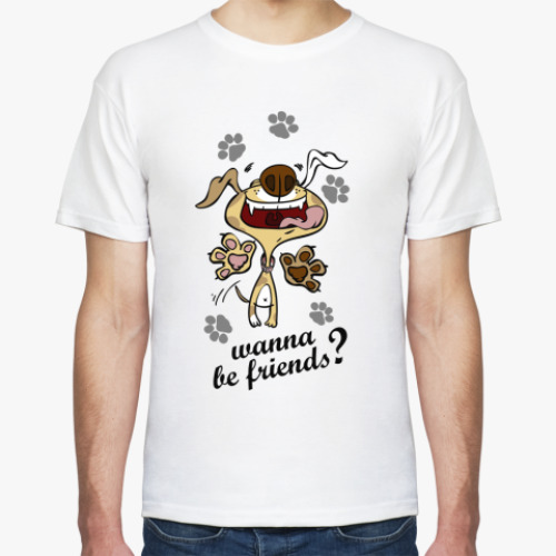 Футболка с принтом friends