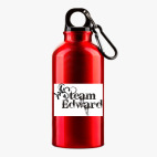 Металлическая бутылка 400 мл UV-DTF