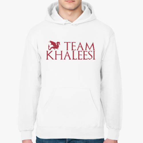 Толстовка худи с принтом Команда Кхалиси