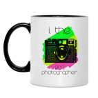 Кружка двухцветная