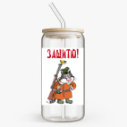 Банка с бамбуковой крышкой