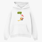 Толстовка худи оверсайз