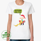 Женская футболка органик