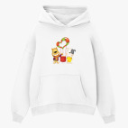 Толстовка худи оверсайз