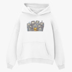 Толстовка худи оверсайз