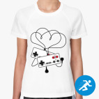 Женская спортивная футболка