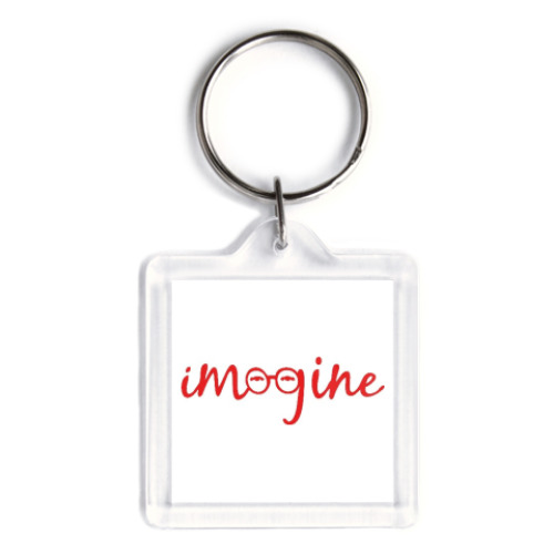 Брелок с принтом   The Beatles