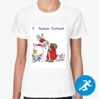 Женская спортивная футболка