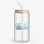 Банка с бамбуковой крышкой