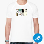 Мужская спортивная футболка